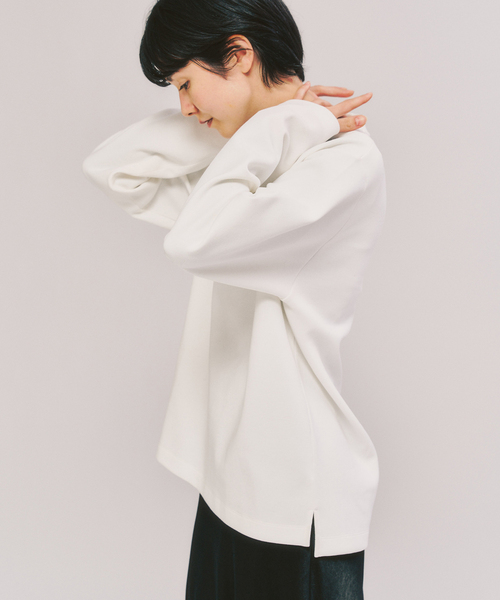 417 EDIFICE（フォーワンセブンエディフィス）の「WEB限定 ”蓄熱”【Calefit】ヒートシフトユーティリティL/S Tee（Tシャツ/カットソー・メンズ・ホワイト/ブラック/グレー・SMALL/LARGE/XX-LARGE/X-LARGE/MEDIUM）」の15枚目の写真