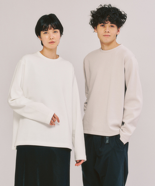 417 EDIFICE（フォーワンセブンエディフィス）の「WEB限定 ”蓄熱”【Calefit】ヒートシフトユーティリティL/S Tee（Tシャツ/カットソー・メンズ・ホワイト/ブラック/グレー・SMALL/LARGE/XX-LARGE/X-LARGE/MEDIUM）」の16枚目の写真