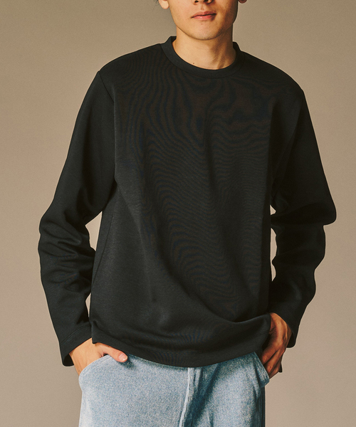 417 EDIFICE（フォーワンセブンエディフィス）の「WEB限定 ”蓄熱”【Calefit】ヒートシフトユーティリティL/S Tee（Tシャツ/カットソー・メンズ・ホワイト/ブラック/グレー・SMALL/LARGE/XX-LARGE/X-LARGE/MEDIUM）」の3枚目の写真