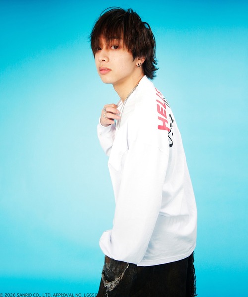 GALFY（ガルフィー）の「【GALFY/ガルフィー】コラボ ガルTee（Tシャツ/カットソー・メンズ・ホワイト系その他/ホワイト系その他2/ブラック系その他2/ブラック系その他・XL/L）」の20枚目の写真
