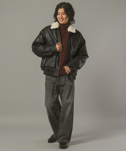 RAGEBLUE（レイジブルー）の「【AIRTHERMAL/エアサーマル】襟ボア