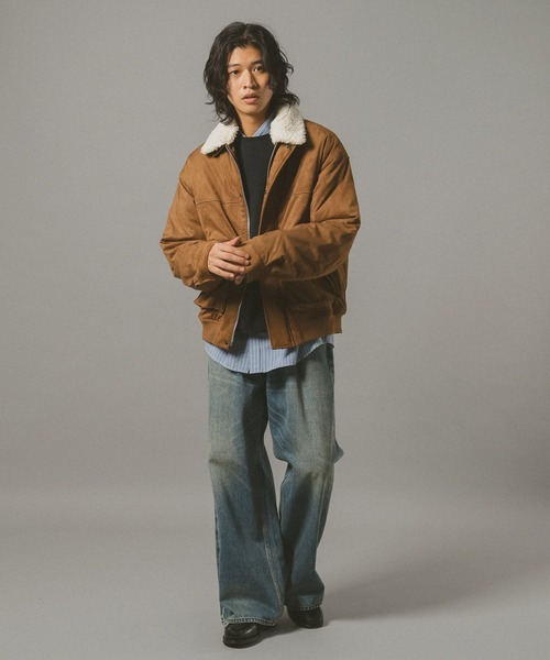 RAGEBLUE（レイジブルー）の「【AIRTHERMAL/エアサーマル】襟ボア