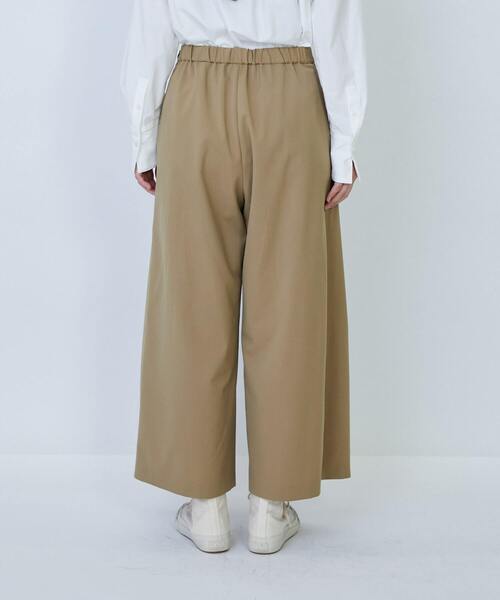 LOISIR（ロワズィール）の「ウール混ギャバワイドパンツ（その他パンツ・レディース・ベージュ/グレー/ブラック・40/38/36）」の12枚目の写真