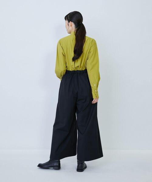 LOISIR（ロワズィール）の「ウール混ギャバワイドパンツ（その他パンツ・レディース・ベージュ/グレー/ブラック・40/38/36）」の17枚目の写真