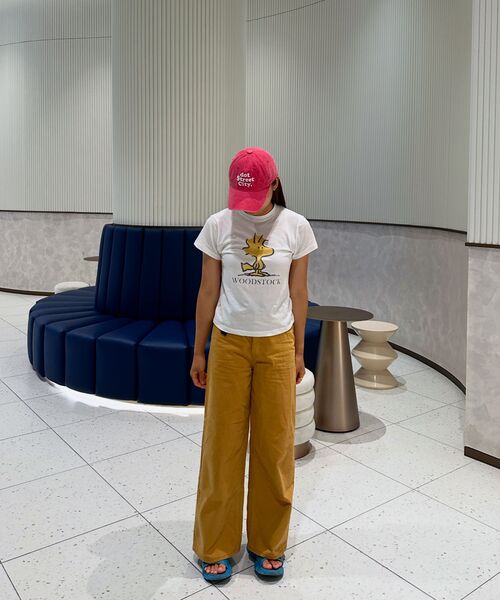 LADY VOLUME(レディーボリューム)の「ウッドストックTシャツ (アイボリー)(Tシャツ/カットソー・レディース・その他・SMALL/MEDIUM)」の2枚目の写真