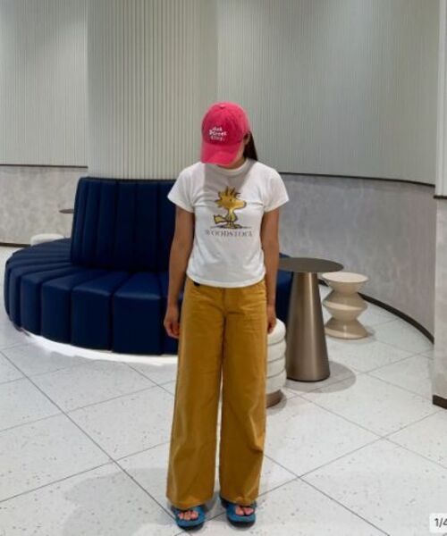 LADY VOLUME(レディーボリューム)の「ウッドストックTシャツ (アイボリー)(Tシャツ/カットソー・レディース・その他・SMALL/MEDIUM)」の4枚目の写真