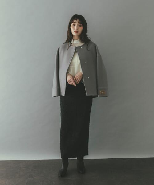 URBAN RESEARCH ROSSO WOMEN(アーバンリサーチ ロッソ)の「ラメシャギーニットスカート(スカート・レディース・ブラック/ブルー系その他・FREE)」の12枚目の写真