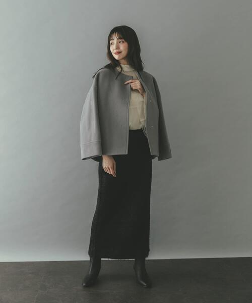 URBAN RESEARCH ROSSO WOMEN(アーバンリサーチ ロッソ)の「ラメシャギーニットスカート(スカート・レディース・ブラック/ブルー系その他・FREE)」の11枚目の写真