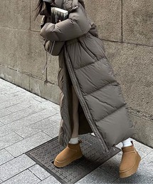 中綿コート コート」に該当するジャケット/アウター（グレー/灰色系