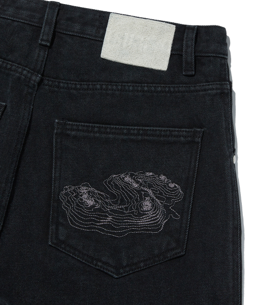 suade（スエード）の「CONTOUR POCKET DENIM [BLACK]（デニムパンツ・レディース・その他・MEDIUM/LARGE/SMALL）」の9枚目の写真