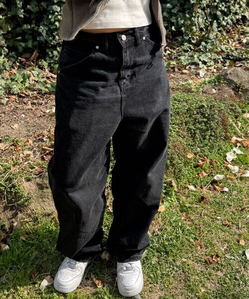 suade（スエード）の「CONTOUR POCKET DENIM [BLACK]（デニムパンツ・レディース・その他・MEDIUM/LARGE/SMALL）」の4枚目の写真