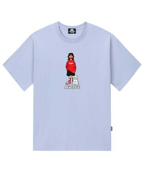 TRIPSHION(トリップション)の「JESUS & WH DOG Tシャツ - パープル(Tシャツ/カットソー・メンズ・その他・LARGE/MEDIUM/X-LARGE)」の1枚目の写真