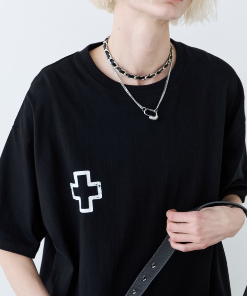 AIVER（アイバー）の「AIVER　MED CROSS S/S TEE（Tシャツ/カットソー・メンズ・チャコールグレー/ブラック・LARGE/MEDIUM/SMALL）」の22枚目の写真