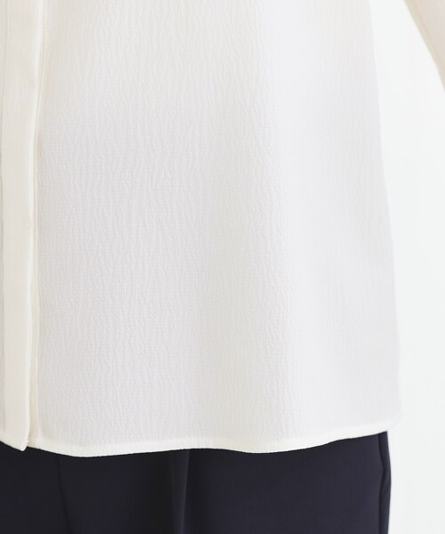 grove（グローブ）の「【手洗いOK】フロントラッフルフリルブラウス（シャツ/ブラウス・レディース・ブラウン系その他/オフホワイト・02/03/01/05/04）」の16枚目の写真