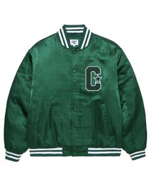 Cavish（カビシ）の「SELLER LOGO BASEBALL JACKET GREEN(CV2CSUB940A)（スタジャン）」