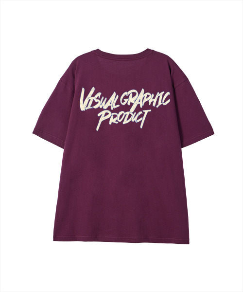 BY.L(バイエル)の「ペイズリーグラフィティロゴ半袖Tシャツワイン(Tシャツ/カットソー・メンズ・その他・MEDIUM/LARGE/X-LARGE)」の1枚目の写真