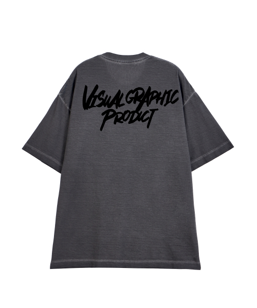 BY.L(バイエル)の「フェイドピグメントグラフィットロゴ半袖Tシャツチャコール(Tシャツ/カットソー・メンズ・その他・MEDIUM/LARGE/X-LARGE/XX-LARGE)」の3枚目の写真