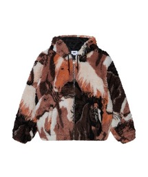 OBEY（オベイ）の「OBEY HORSES SHERPA JACKET（オベイ ホーシズ シェルパ ジャケット）（ブルゾン）」