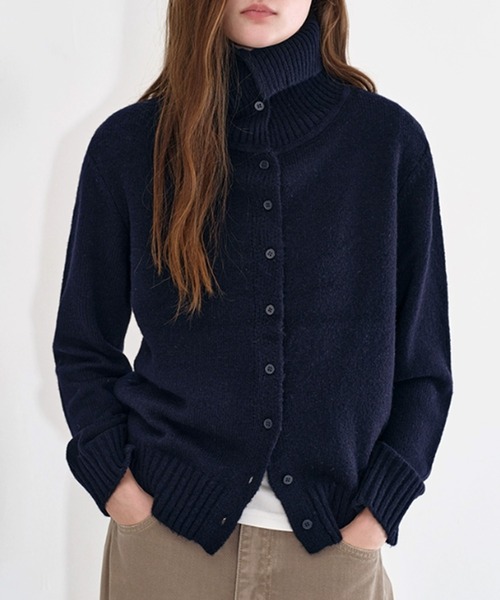 ダークグレー ボタン付きカーディガン カーディガン/ボレロのファッション通販ページ-chuclla,FANO STUDIOS