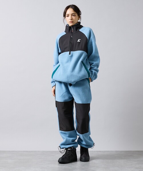 POLeR(ポーラー)の「【POLER/ポーラー】SHERPA FLEECE PT/フリースパンツ/暖パン(その他パンツ・メンズ・ブラック/ブルー・S/M)」の9枚目の写真