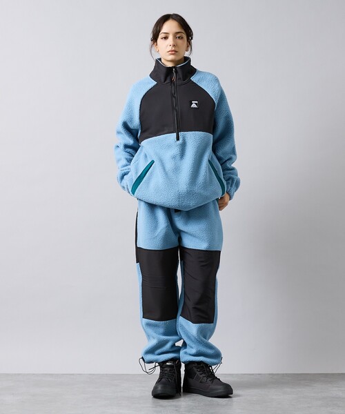 POLeR(ポーラー)の「【POLER/ポーラー】SHERPA FLEECE PT/フリースパンツ/暖パン(その他パンツ・メンズ・ブラック/ブルー・S/M)」の3枚目の写真