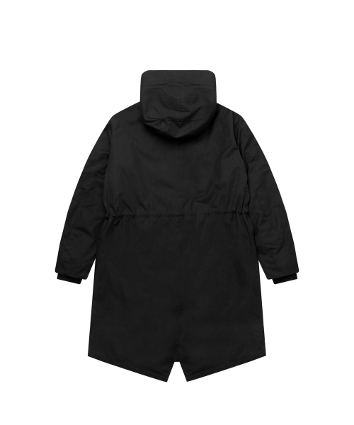 SOLEW(ソル)の「変形フィッシュテールパーカー_ブラック(ミリタリージャケット・メンズ・その他・LARGE/MEDIUM/SMALL/X-LARGE)」の2枚目の写真
