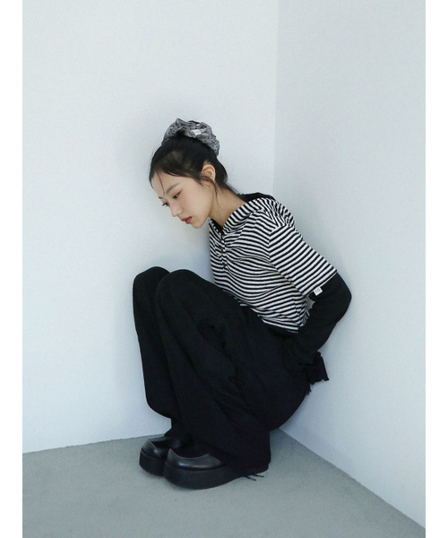 UGLY SHADOW(アグリーシャドウ)の「レースコーデュロイパンツ(ブラック)(その他パンツ・レディース・その他・SMALL/MEDIUM)」の3枚目の写真