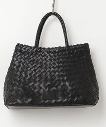 MASSIVE STORE（マッシブストア）の「【Swaraj/スワラージ】レザー・アシンメトリーメッシュBAG(山羊革)（ハンドバッグ）」