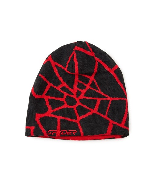 セール】【SPYDER】REVERSIBLE SPIDER WEB KNIT/CAP（ニットキャップ