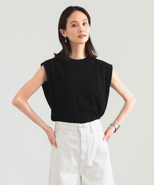別注】スタイリスト佐藤佳菜子 × SLOANE / リブ クルーネック フレンチ