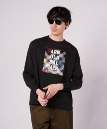 パーマーチェックグラフィック ロングスリーブTシャツ