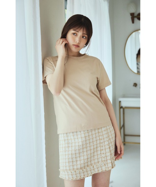 LANTINAM(ランティナム)の「Limited Photo Tee(Tシャツ/カットソー・レディース・ベージュ/オフホワイト・MEDIUM)」の6枚目の写真