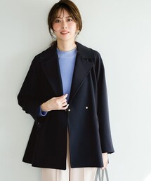 ANY SIS（エニィスィス）の「【2WAY】エレカジストレッチミドルトレンチ コート（トレンチコート）」