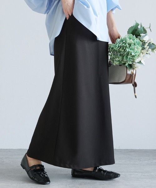 reca（レカ）の「ポケット付きバックスリットロングスカート（スカート・レディース・ブラック/ベージュ/グレー・FREE）」の12枚目の写真