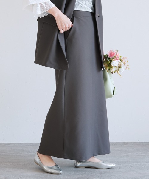 reca（レカ）の「ポケット付きバックスリットロングスカート（スカート・レディース・ブラック/ベージュ/グレー・FREE）」の16枚目の写真
