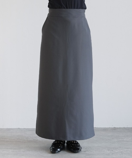 reca（レカ）の「ポケット付きバックスリットロングスカート（スカート・レディース・ブラック/ベージュ/グレー・FREE）」の20枚目の写真