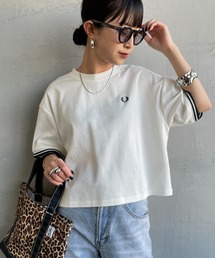 FRED PERRY(�t���b�h�y���[)��[FRED PERRY/�t���b�h�y���[] �ʒ� �c�C���e�B�b�v���C�� �����|�C���g���S�h�J �V���[�g�|���`T�V���c(T�V���c/�J�b�g�\�[)