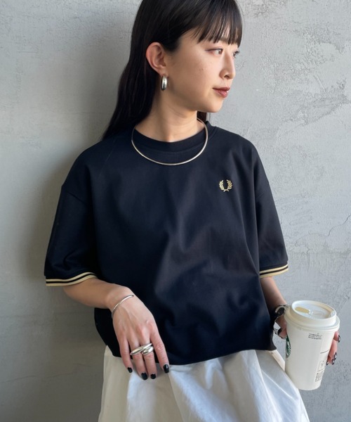 WEB先行予約】[FRED PERRY/フレッドペリー] 別注 ツインティップライン