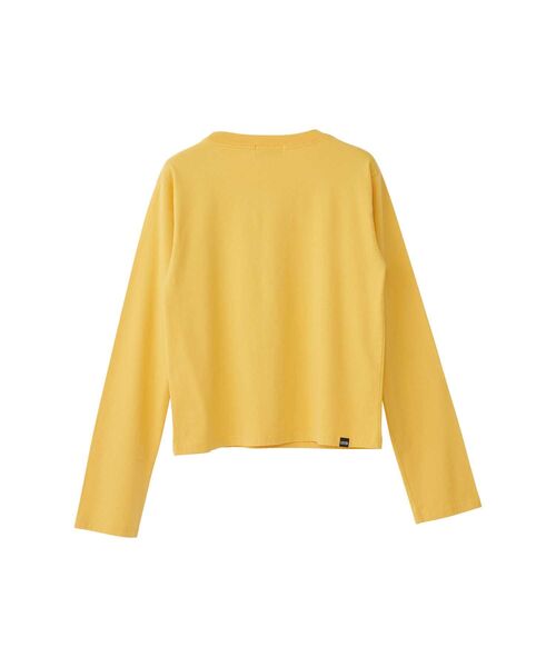 HYSTERIC GLAMOUR（ヒステリックグラマー）の「HYSTERIC LIGHTNING ショート丈Tシャツ（Tシャツ/カットソー・レディース・イエロー/ブラック/ホワイト・FREE）」の5枚目の写真