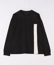 【SR】【it】【MMMM】フロントスリットロングスリーブTEE