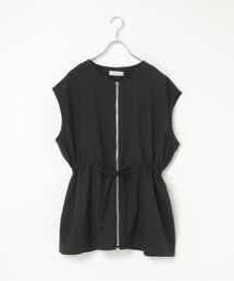 notch. | ツイードライクジップベスト(ダウンベスト)