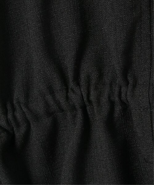 notch.(ノッチ)の「ツイードライクジップベスト(ダウンベスト・レディース・ベージュ/ブラック・M)」の11枚目の写真