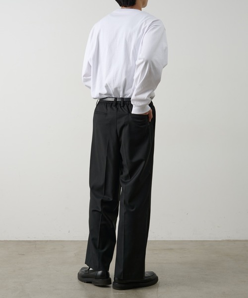 COLONY 2139(コロニートゥーワンスリーナイン)の「コンフォートツイルワイドスラックス(スラックス・メンズ・ブラウン/グレー/ブラック・LARGE/MEDIUM/SMALL)」の21枚目の写真