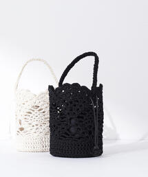 NATURAL BEAUTY BASIC（ナチュラルビューティーベーシック）の「【sweet4月号掲載】◇クロッシェバケットバッグ（ハンドバッグ）」