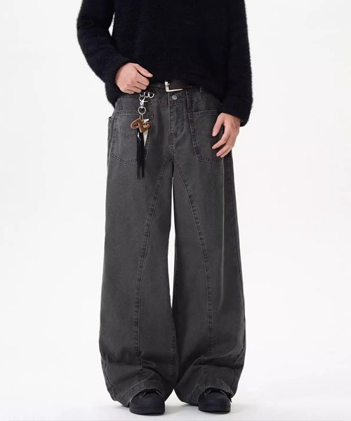 Ressaca(レサーカ)の「Dカン付きフロントポケットワイドパンツ(その他パンツ・メンズ・グレー/ベージュ・XL/M/L)」の4枚目の写真