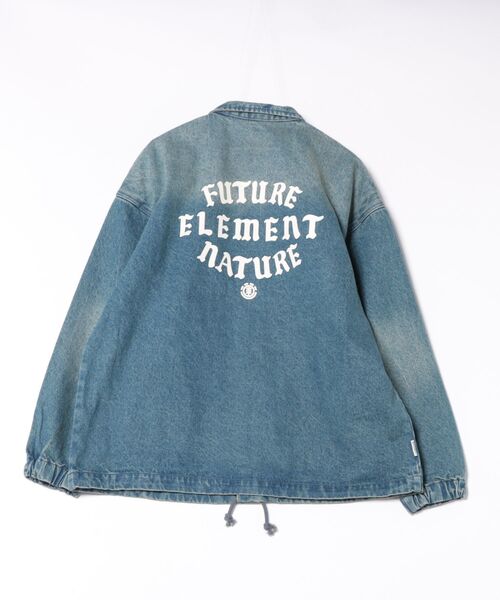 ELEMENT（エレメント）の「ELEMENT/エレメント JEAN CARTER JACKET TYPE2 ジャケット BG021750（その他アウター・メンズ・スミクロ/インディゴブルー/ライトインディゴブルー・M/L/XL）」の16枚目の写真