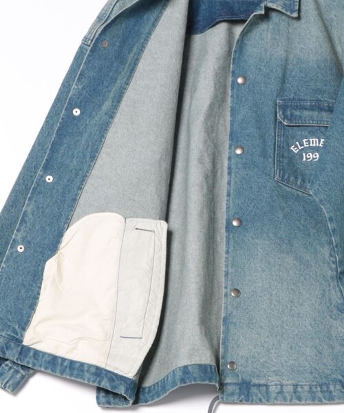 ELEMENT（エレメント）の「ELEMENT/エレメント JEAN CARTER JACKET TYPE2 ジャケット BG021750（その他アウター・メンズ・スミクロ/インディゴブルー/ライトインディゴブルー・M/L/XL）」の17枚目の写真