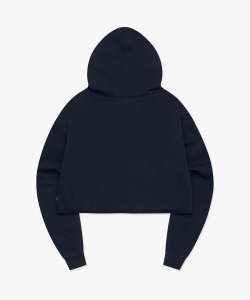 LMCの「WM RAW EDGE CROPPED HOODIE navy(パーカー・レディース・その他・M/S)」の4枚目の写真