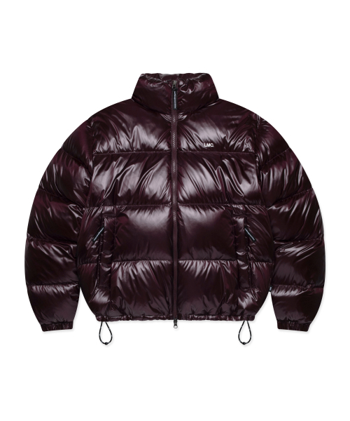 LMCの「OG GLOSSY PUFFER DUCK DOWN PARKA burgundy(ダウンジャケット/コート・レディース・その他・M/L/XL/S)」の1枚目の写真