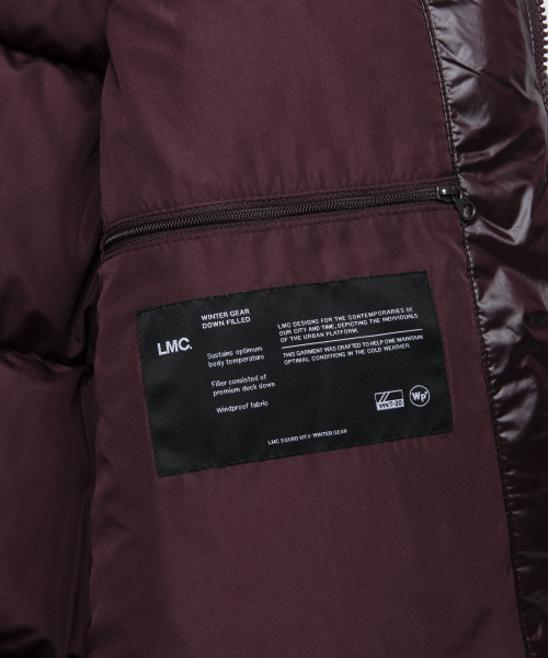 LMCの「OG GLOSSY PUFFER DUCK DOWN PARKA burgundy(ダウンジャケット/コート・レディース・その他・M/L/XL/S)」の12枚目の写真